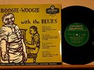 BOOGIE WOOGIE with the BLUES (Meade Lux Lewis)-/UK ’55 LONDON Gold-Green 10” LP