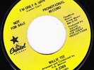CROSSOVER SOUL 45 RPM - WILLIE TEE on CAPITOL  RECORDS (PROMO)