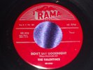 45 Rare Doo Wop The Valentines on Rama I Cried Oh