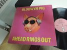Blodwyn Pig LP Ahead Rings Out Pink island Vinyl UK Textured label