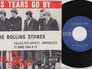 ROLLING STONES * As Tears Go By * 1965 Belgium Limited 45 * Exclusive PS