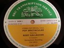 Rory Gallagher BBC Transciption Disc In Concert 1972 w/cue CN 1597