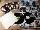 THE BEATLES WHITE ALBUM UNNUMBERED G/FOLD VINYL 2LP SET WITH 4 PICS & POSTER*NMV