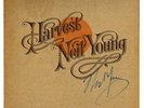 NEIL YOUNG - HARVEST - SIGNED BY ARTIST - LP VINYL - SLEEVE ONLY - ORIGINAL