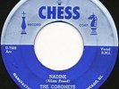 CORONETS on Chess --NADINE-- r&b doo wop 45 | SILVER TOP ORIG | VG+ | LISTEN