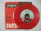 45T JUKE BOX JOHNNY HALLYDAY LE P'TIT CLOWN DE TON COEUR VOGUE VINYLE ROUGE