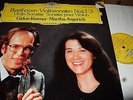 KREMER/ARGERICH : BEETHOVEN VIOLINSONATEN NOS. 1-3 LP 1985 DGG DIGITAL GERMANY
