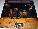 DEEP PURPLE Live in London, VINYL LP David Coverdale Whitesnake Autograph SIGNED