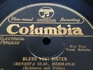 CALIFORNIA RAMBLERS 78rpm Bless You Sister COLUMBIA 1574D  NM E++