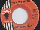 BABY WASHINGTON - I'VE GOT A FEELING - HUSH HEART