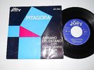 EP 45 GIRI  ADRIANO CELENTANO - PITAGORA