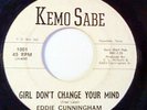 Eddie Cunningham and the Lone Rangers on Kemo Sabe Records-Rare Garage 45