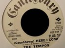 (Countdown) Here I Come 1 & 2- 45 RPM: The Tempos Canturbury C504 NM rare promo