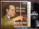 DECCA SXL 6035 NEAR MINT ED1 UK LP DAVID OISTRAKH SCOTTISH FANTASIA STEREO WBG