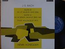 LP 33T HENRI HONEGGER bach suite 3, 4 - VALOIS MB 875