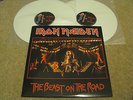 IRON MAIDEN - THE BEAST ON THE ROAD - DOUBLE WHITE VINYL LP GATEFOLD SLEEVE