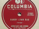 VERY RARE Lester Flatt & Earl Scruggs 78 RPM - Randy Lynn Rag - On My Mind