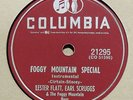 VERY RARE Lester Flatt & Earl Scruggs 78 RPM - Foggy Mountain Special - NICE