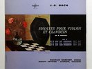 ERATO LDE 3170 VEYRON-LACROIX, BARCHET - JS BACH 3 violin & harpsichord sonatas