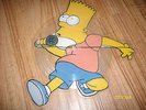 Bart Simpson Limited Edition Shaped Picture Disc 