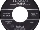 R&B Latin exotica PHYLLIS BRANCH Babalu / Calypso Fever 45 YMA SUMAC hear