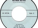 soul JON & LEE AND THE CHECKMATES  Batman Batusi 45 BATMAN hear