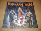RUNNING WILD - LP MASQUERADE - CLEAR VINYL -  - FREE SHIPPING 