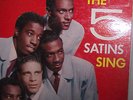 THE 5 SATINS SING-EMBER ELP 100-RED LABEL--G+