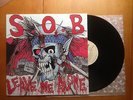 SOB Leave Me Alone LP Japanese ORIGINAL press HC Punk Grind KBD Napalm Death