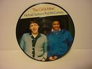 Rare Paul McCartney Michael Jackson pic disc The Girl Is Mine picture Beatles
