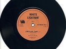 WHITE LIGHTNIN'  - long black train - 45t RARE TEDDY BOY ITEM
