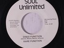 rare Disco Soul 45 RARE FUNCTION disco function Listen