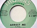 JAMO THOMAS - ARREST ME  THOMAS D.J.COPY IN PICTURE SLEEVE  EXC+  £30