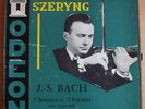 HENRYK SZERYNG Odeon LP Box Set Bach Violin Sonatas & Partitas ODX 122 123 124