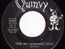 DEEP SOUL 45 RPM - TONY BORDERS on QUINVY  RECORDS