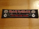 IRON MAIDEN the first ten years  1990 RARE VINTAGE  PATCH JUDAS PRIEST,W.A.S.P.
