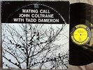 John Coltrane MATING CALL Orig PRESTIGE 7247 LP Yellow NJ RVG DG Mono Mint-