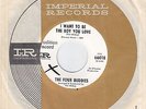 IMPERIAL 66018- FOUR BUDDIES- I WANT TO BE THE BOY YOU LOVE- PROMO-CO.SLEEVE
