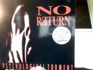 NO RETURN - Psychological Torment (Rare  French Metal)