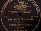 Geraldine FARRAR - Air de la Traviata VERDI G&T Black EX