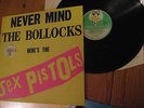 Sex Pistols LP Never Mind Dutch original 1977 punk with sticker