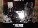 Nirvana Bleach Clear Vinyl Tupelo Sub Pop Uk Pressing Rare