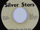Reggae 45 ERIC CLARKE Dreadlocks Don't Like That Style SILVER STARS HEAR
