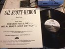 Gil Scott-Heron Brian Jackson Angel Dust The Bottle Promo LP 12