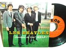 French EP THE BEATLES Help .. ODEON SOE 3771  EX Avec languette