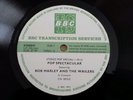 Bob Marley/Wailers BBC Transcription Disc 1973 UK with cue sheets CN 1813
