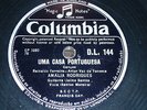 PORTUGAL 78 rpm RECORD Columbia AMALIA RODRIGUES Guitar FADO Una casa portuguesa