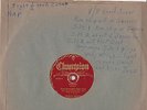 RARE JAZZ 78 CHAMPION 78 BLACKBIRDS OF PARADISE