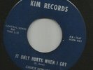 DOOWOP TEEN POPCORN--CHUCK HOWARD- 1ST LABEL- TWO SIDER --HEAR BOTH -1960 KIM