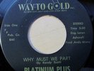 45 Modern Soul Boogie - Platinum Plus - Why Must We Part UNKNOWN MONSTER 